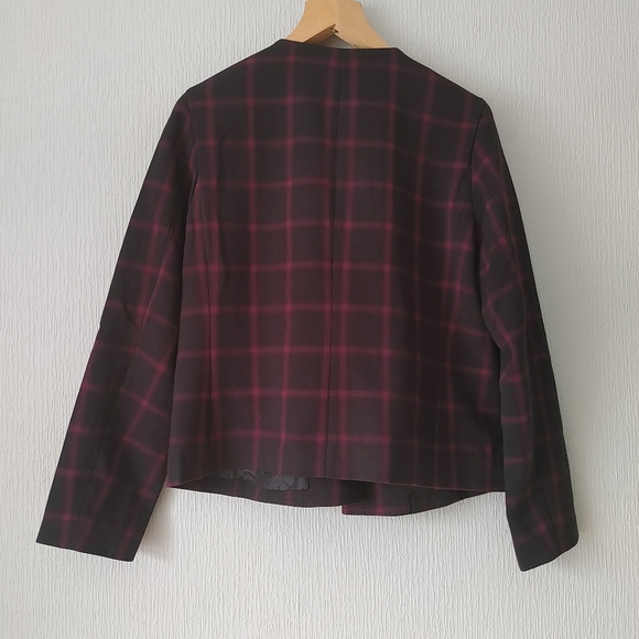 Athena Marie Blazer Jacket Black/Purple Size L - Picture 6 of 10